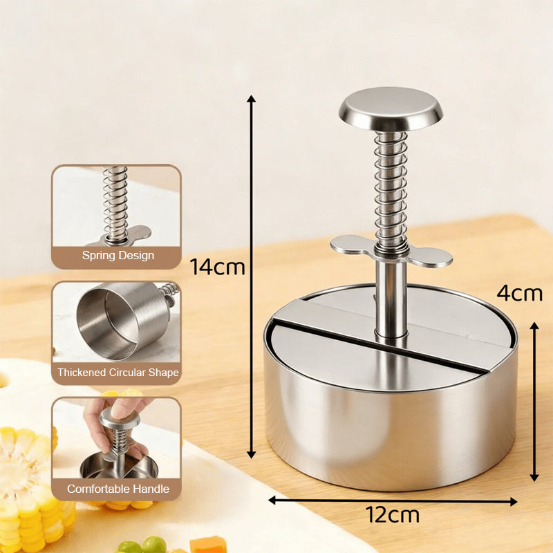 đ Stainless Steel Burger Press | Make Perfect Even Patties Easily