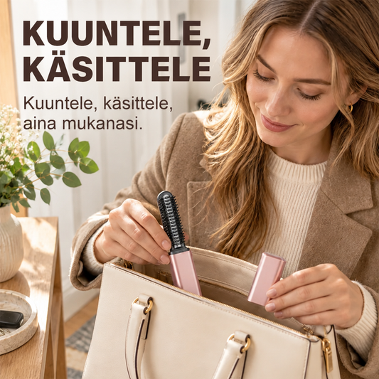 💇‍♀️ Mini kannettava sähköinen kiharrin otsatukalle
