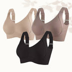 🎁✨ Määräaikainen tarjous: Osta 1, saat 3 ilmaiseksi 🔥 Pehmytmalliset rintaliivit, hyvä tuki ja selkeä nostovaikutus 👍 Hyvästi roikkuvalle rintakuvalle