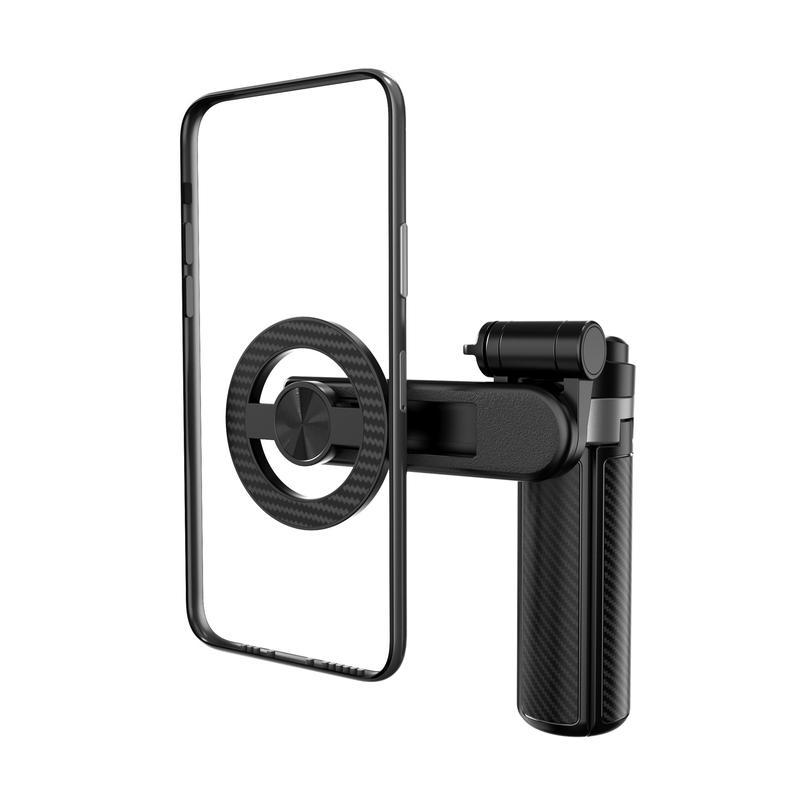 🌟🤳 4-in-1 magneettinen selfietikku, jossa jalusta ja kaukosäädin, yhteensopiva iPhonen ja Androidin kanssa
