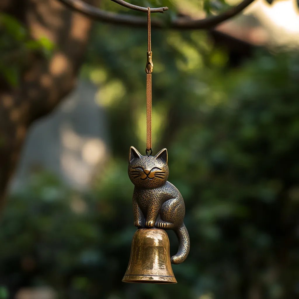 ⏳Ajankohtainen tarjous: 60 % alennus🐱Käsintehty retro-kissatuulikello