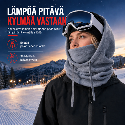 🧢 Lämmin talvinen balaclava – Tuulenpitävä & Hengittävä talviurheiluun & päivittäiseen käyttöön ✨